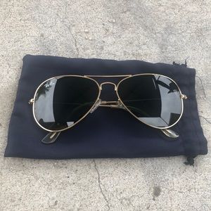 Gold Aviators Classic Ray-Ban
